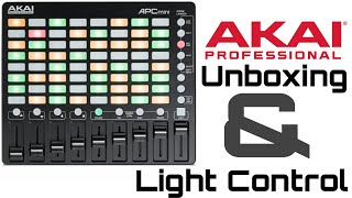 #Akai APC mini Unboxing & Light Control - (episode_01)