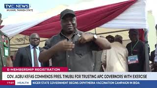 Gov Kefas Flags Off APC e-Registration, Revalidation Exercise In Taraba State