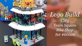 Let's Build - LEGO City Town Square Set #60026 - City Bike Shop