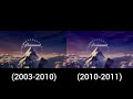 Paramount Pictures Logo Comparison (2003-2006-2007-2010-2011)