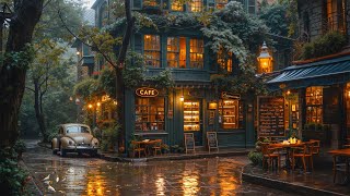 Relaxing Jazz in a Quiet Old Town Café After Rain☕Nostalgic Vibes, Vintage Charm and Music to Unwind