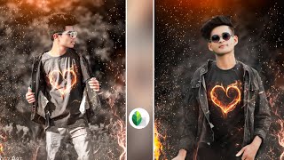Snapseed Fire Heart Photo Editing | Snapseed New Stylish Photo Editing Tutorial | Snapseed Editing