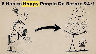 5 Habits Happy People Do Before 9AM