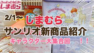 【SANRIO💖】しまむら新商品❣️サンリオの新作グッズ購入品紹介💕キキララちゃんのフタ付き収納ボックスが最高にkawaii⭐️マロンクリーム、こぎみゅんのキャラクター展開✨マツキヨのハンギョドンも🐟