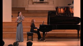 Franz Strauss: Nocturno, Op. 7 - Annemarie Federle, horn, Milda Daunoraitė, piano