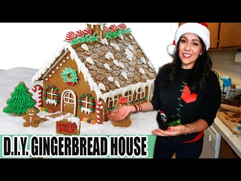 HOMEMADE GINGERBREAD HOUSE D.I.Y. - #TastyTuesday HOMEMADE GINGERBREAD HOUSE D.I.Y. - #TastyTuesday