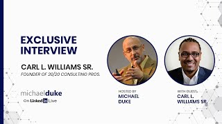 [LIVE] - Carl Williams Sr. | High Performance with Michael Duke