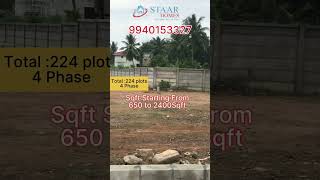 STAAR HOMES#New property#OMR#pudupakkam#Dtcp\u0026Rera Residential villa plots for sale 9940153327