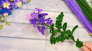 【100均DIY】モールでお花 🌼 pipe cleaner crafts flowers