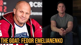 Fedor Emelianenko is the GOAT, here’s why…