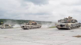 M1A2 Tanks Bounding & Searching For Targets - Military News