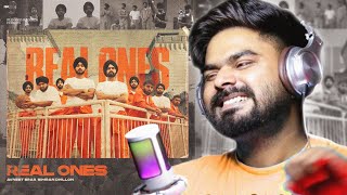 REACTION ON : REAL ONES - AVNEET BRAR | SIMRAN DHILLON | CASSELLBEATS (OFFICIAL MUSIC VIDEO)