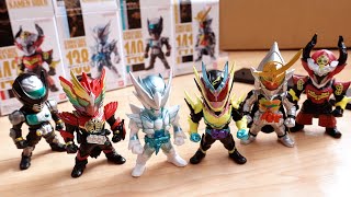 シークレットは誰？1個590円 仮面ライダーコンバージ24 全7種レビュー！リバイス・ホーリーライブ・鎧武極アームズ・ロードバロン・オーズタジャドルコンボエタニティ・バース