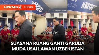 Garuda Muda Gagal ke Final Piala Asia U-23, Erick Thohir: Come On, Belum Habis! | Liputan 6