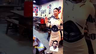 Rubot Work Kese Kaam Karta h. #Robot waiter #Chinese robot   #Robot human #server  #restaurant