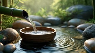 Sprinkling Water Therapy Helps the Mind Relax and Relax, Natural Music, Natural Therapy, sleep music