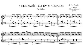 CELLO SUÍTE N.1 EM SOL MAIOR (PRELÚDIO)- J. S. Bach (arr. Fábio Augusto)