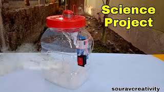 How To Make Air Cooler At Home | Easy Science Project At Home