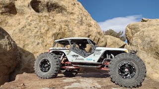 Axial Wraith Spawn 110mm Full droop Desert Lizard Shocks Setup!!