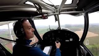 Ikarus C42: My first solo flight at Shobdon with Swift Light Flight