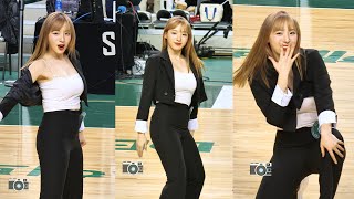 2024년 하지원 레전드..! | 원주 DB 그린엔젤스 하지원 치어리더 babymonster batter up | CheerLeader FanCAM 4K 60fps | 240108