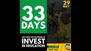 33 days left until we continue to invest in education.. #voteanc2024 #letsusdomoretogther