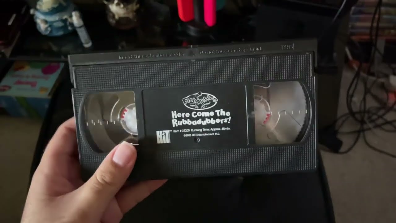 Here Come The Rubbadubbers 2003 VHS Side Label 523 - YouTube