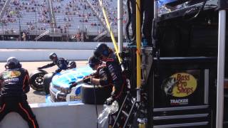 Ty Dillon WESCO Racing Behind Pit Box