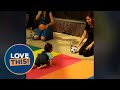 Super speedy baby competes in a 'Diaper Derby' 🏁 | SWNS