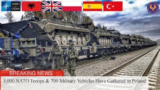 3,000 NATO Troops & 700 Military Vehicles Have Gathered in Poland (Feb. 26, 2024)