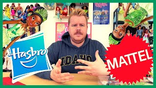 DISNEY PRINCESS DOLLS | Mattel vs Hasbro License