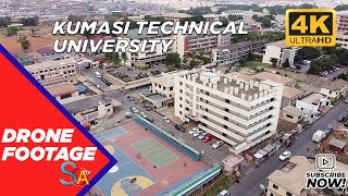 DRONE FOOTAGE  - KUMASI TECHNICAL UNIVERSITY,KPOLY (4K)