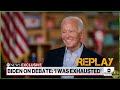 💥biden interview what went wrong body language