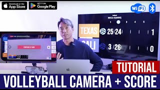 Volleyball All-in-one Camera & Score App - Tutorial