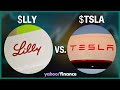 Stocks: Reasons to go in on Eli Lilly stock, but avoid Tesla