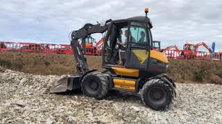 Mecalac 7MWR at the Kellands Dig Day event 2019