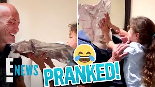 Dwayne "The Rock" Johnson Gets PRANKED by Daughter | E! News