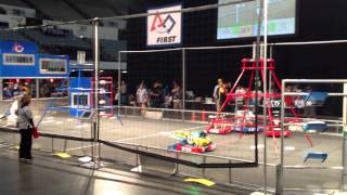 NRHS Humans Team #4501 playing for the Blue Alliance FIRST Robotics Competition Sat. March 23 2013