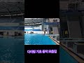 다이빙 기초동작 모음집🫶🏻 shorts workout diving viral foryou 다이빙 운동 알고리즘 추천