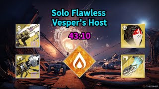 Solo Flawless Vesper's Host (Warlock)