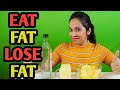 Eating fats = fat to fit | Saturated fats and fatty foods are super healthy| Feedfit by Richa