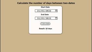 Difference Between Two Dates Overview (SOURCE CODE BELOW) | Joshua's Programming