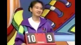 [TT Kid] When FUKU HARA Ai (福原愛) 5 YEARS OLD, on TV show Match (Rare)