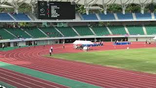 20210821九州選手権陸上400mリレー40秒38優勝