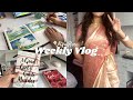 A Vlog 🎇 indian wedding, watercolor art, books, last days of my holiday,  chill grwm etc