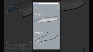 Sweep 1 vs Sweep 2 - Rhino Tutorial #rhino #architecture #design #3dmodeling