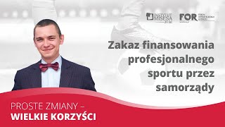 Po co zawodowym sportowcom pieniądze podatników?