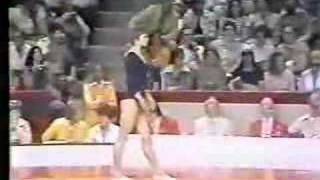 Marta Egervari - 1976 Olympics EF - Vault 1