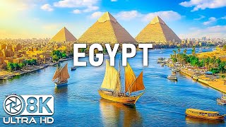 WONDERS OF EGYPT • The Most Incredible Places to Visit in Egypt • 8K Video Ultra HD