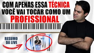 ACORDES DE PASSAGEM NO TECLADO - TOQUE COMO UM PROFISSIONAL